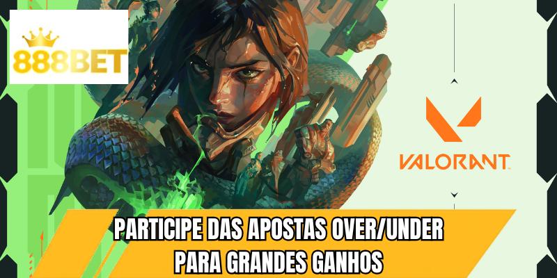 Participe das apostas Over/Under para grandes ganhos