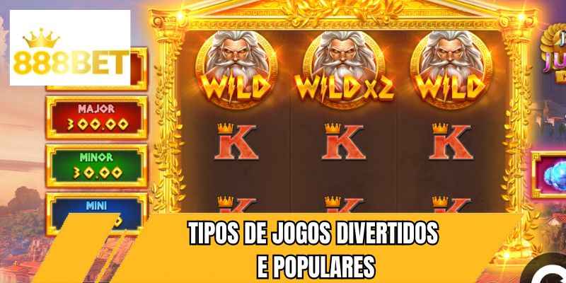 Tipos de jogos divertidos e populares