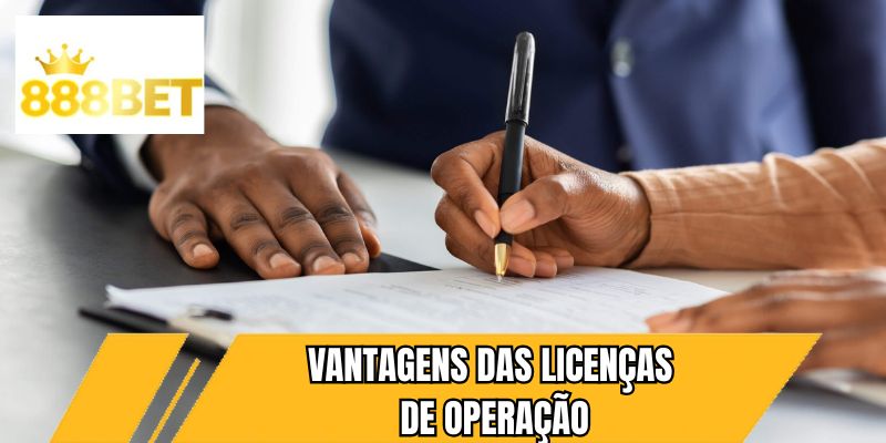 Vantagens das licença de operação